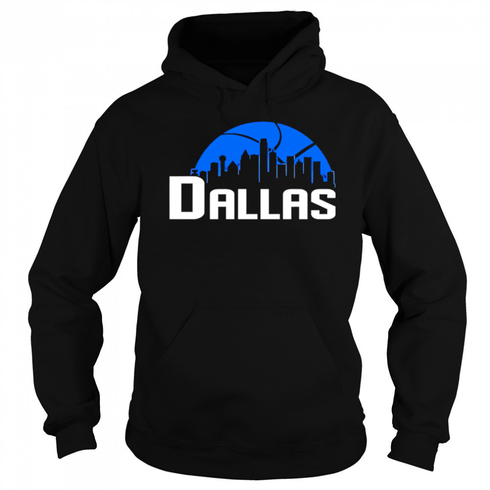 Dallas Mavericks Cityscape Skyline style 2025 shirt Sweatshirt
