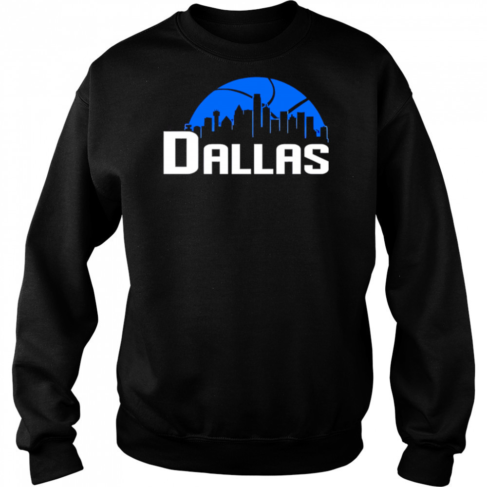 Dallas Mavericks Cityscape Skyline style 2025 shirt Hoodie