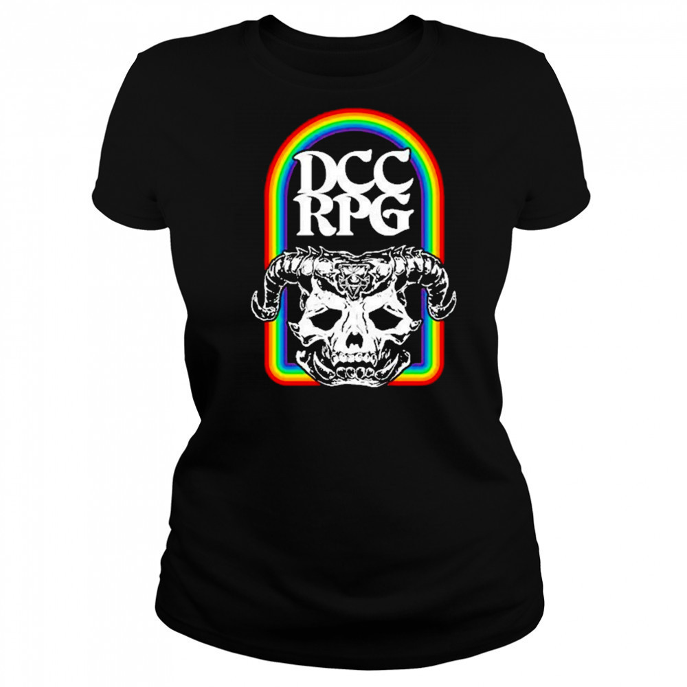DCC Rainbow Pride Demon Skull 2025 T-Shirt Women's T-shirt