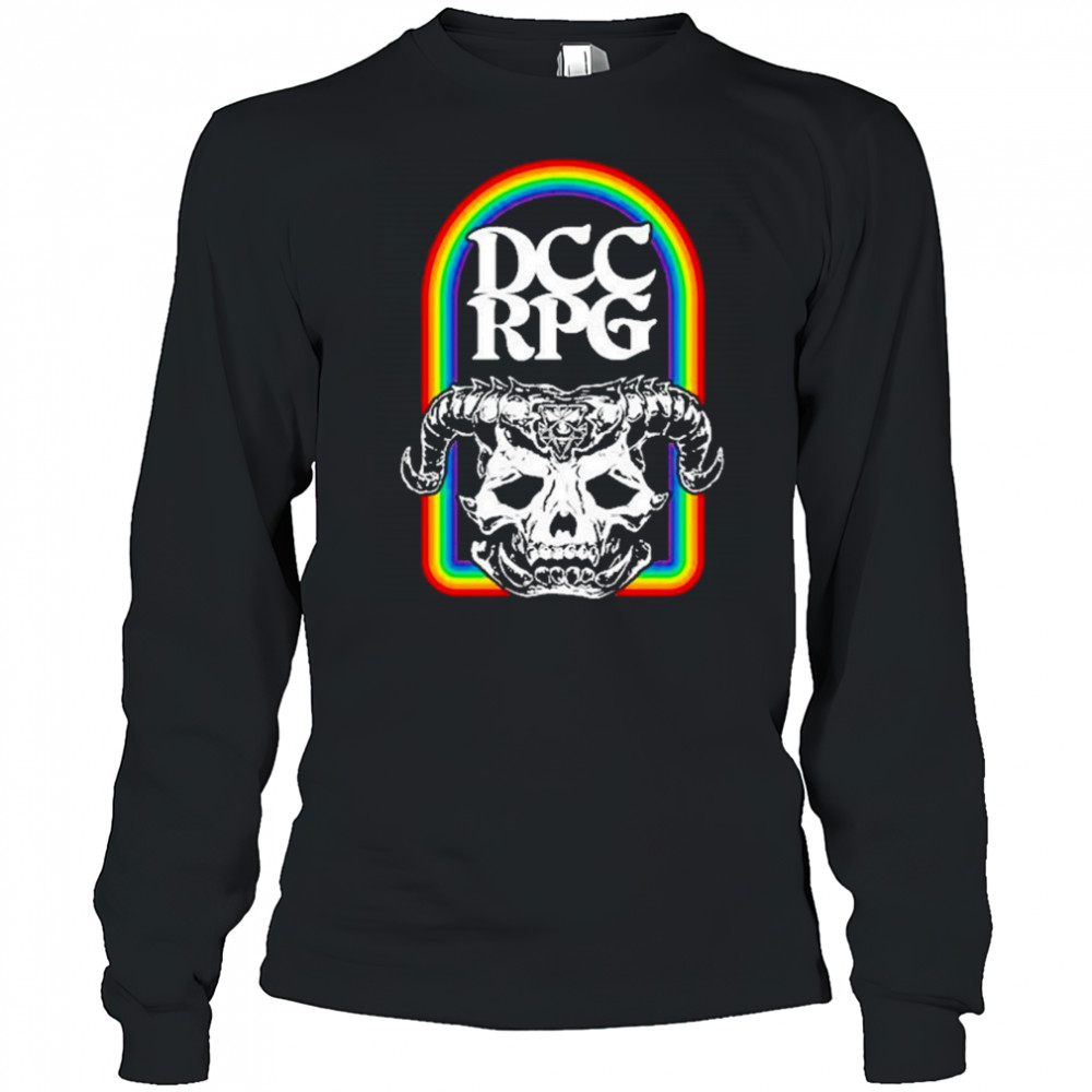 DCC Rainbow Pride Demon Skull 2025 T-Shirt Long Sleeved