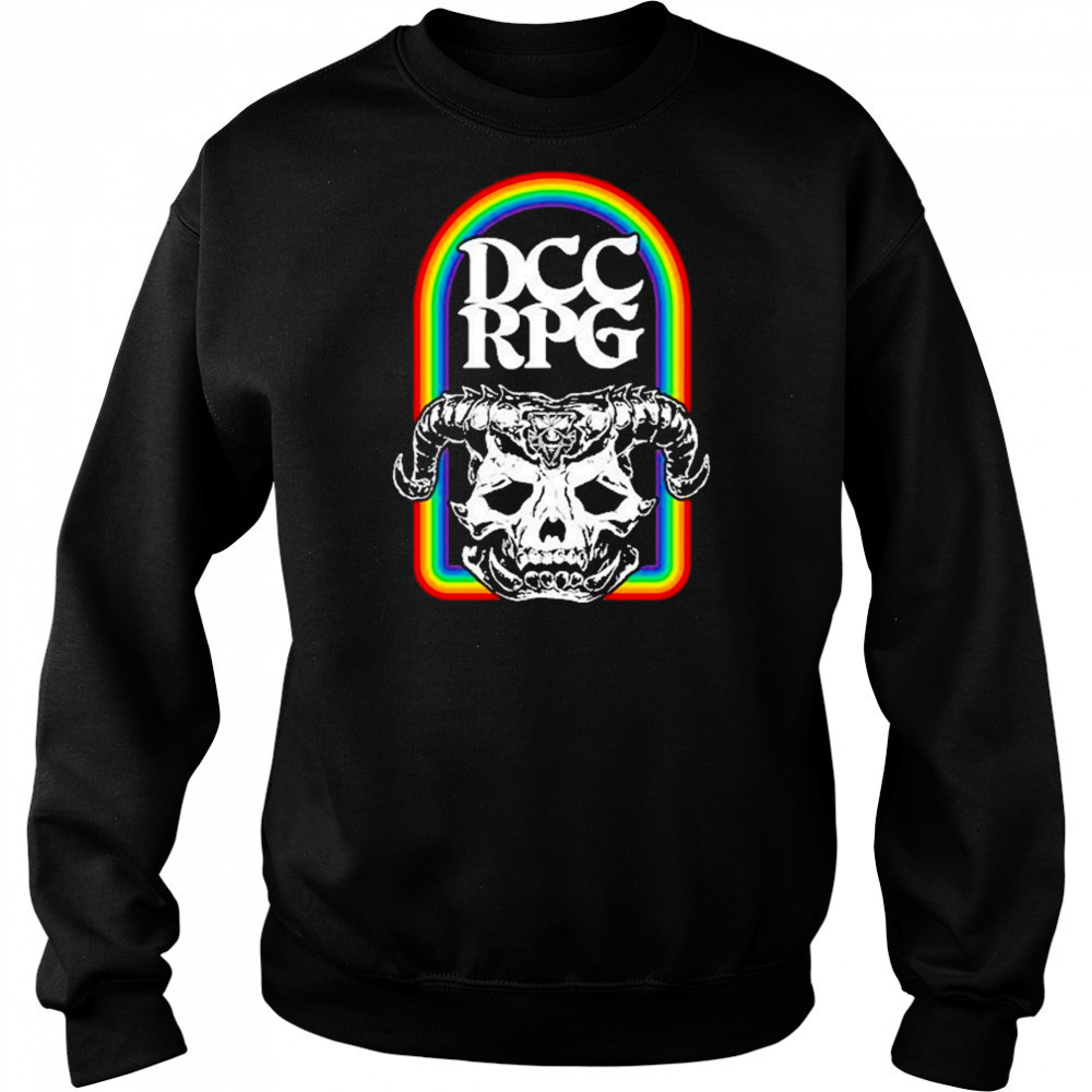 DCC Rainbow Pride Demon Skull 2025 T-Shirt Sweatshirt