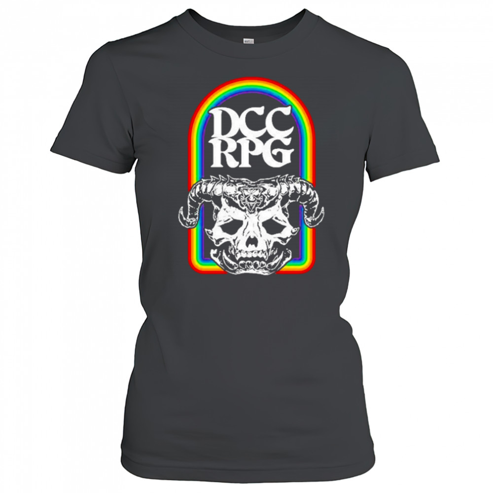 DCC Rainbow Pride Demon Skull 2025 T-Shirt Women's T-shirt