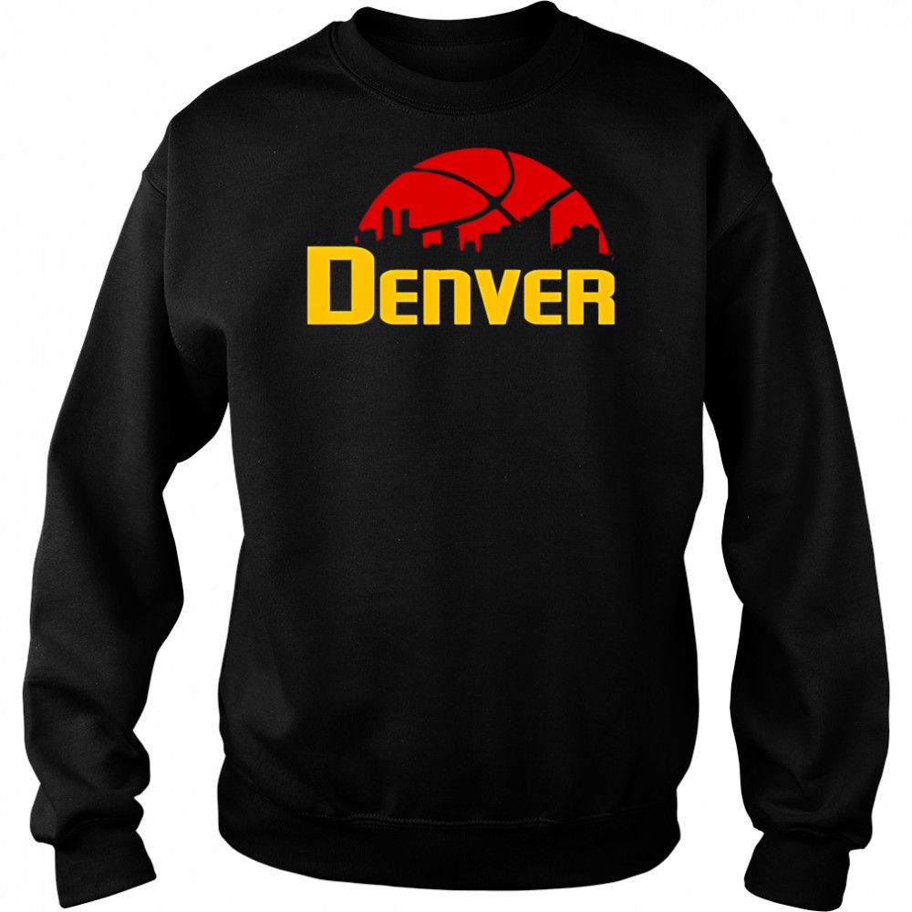 Denver Nuggets Cityscape Skyline style 2025 shirt Hoodie