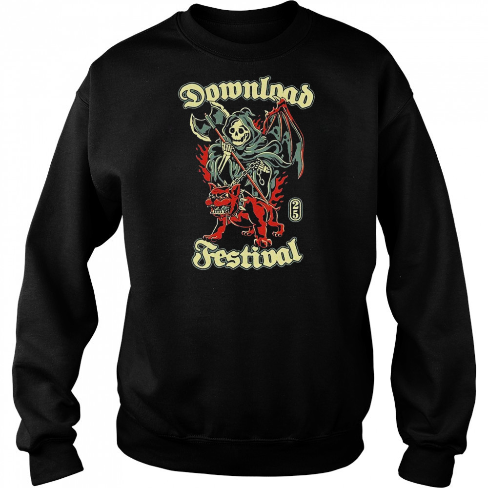 Download Festival 2025 Reaper T-shirt Hoodie