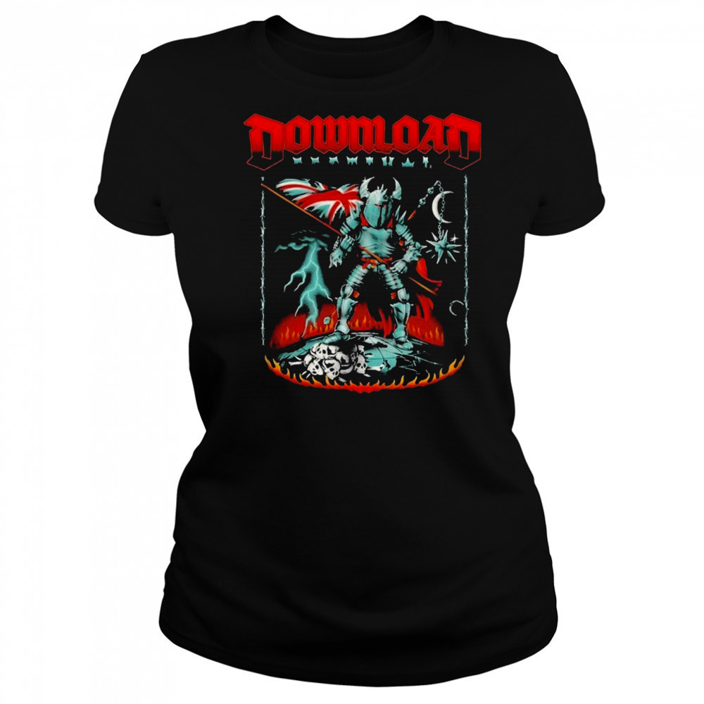 Download Festival Heavy Metal Crusader T-Shirt Women's T-shirt