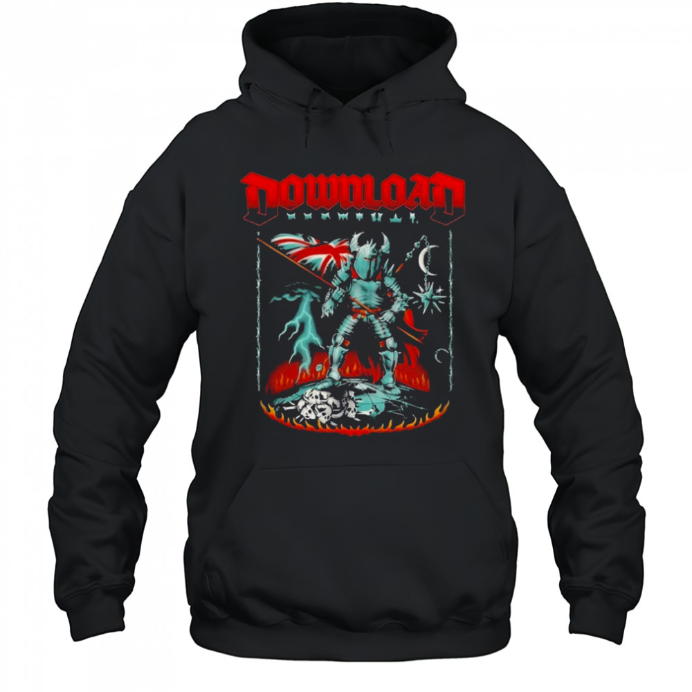 Download Festival Heavy Metal Crusader T-Shirt Hoodie