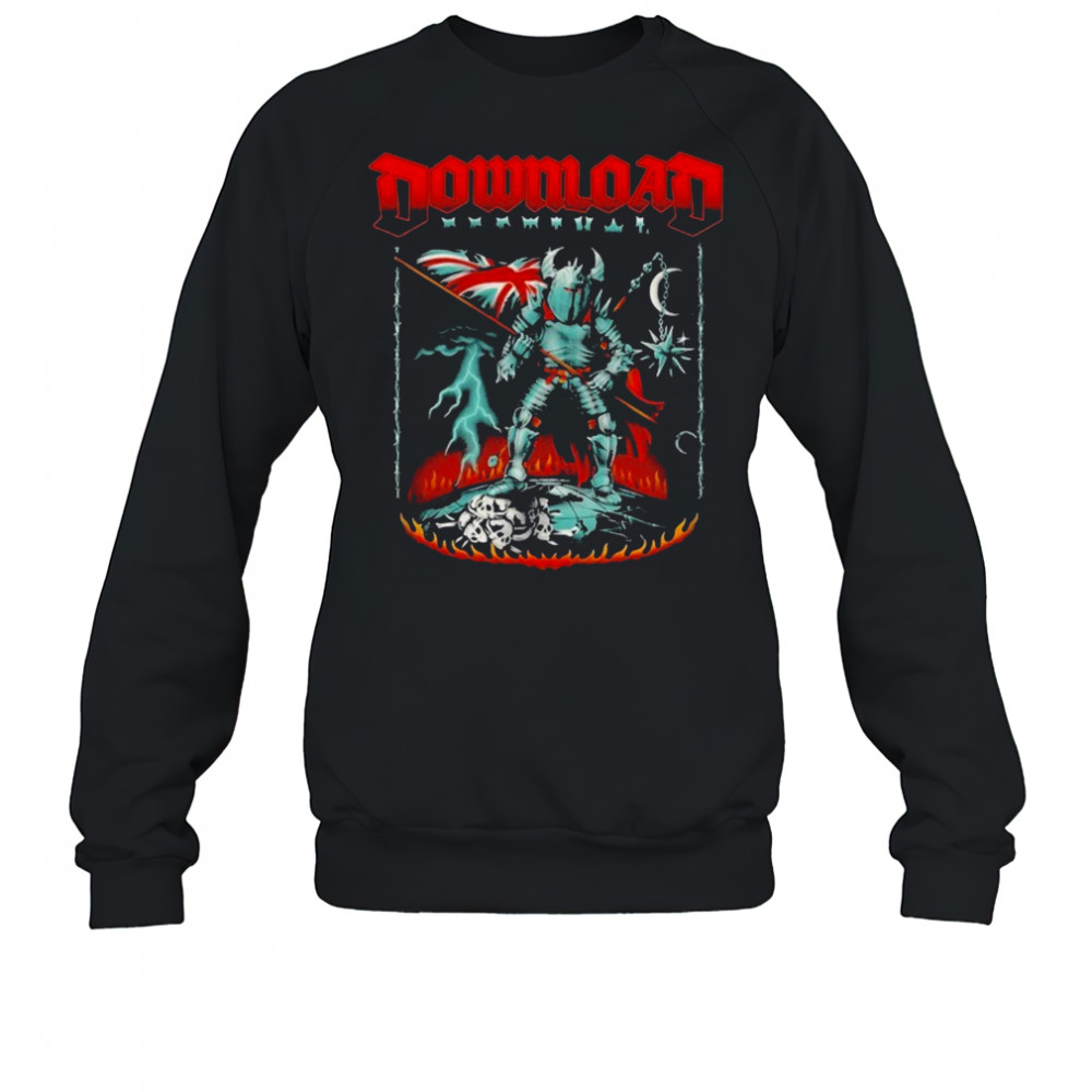Download Festival Heavy Metal Crusader T-Shirt Sweatshirt