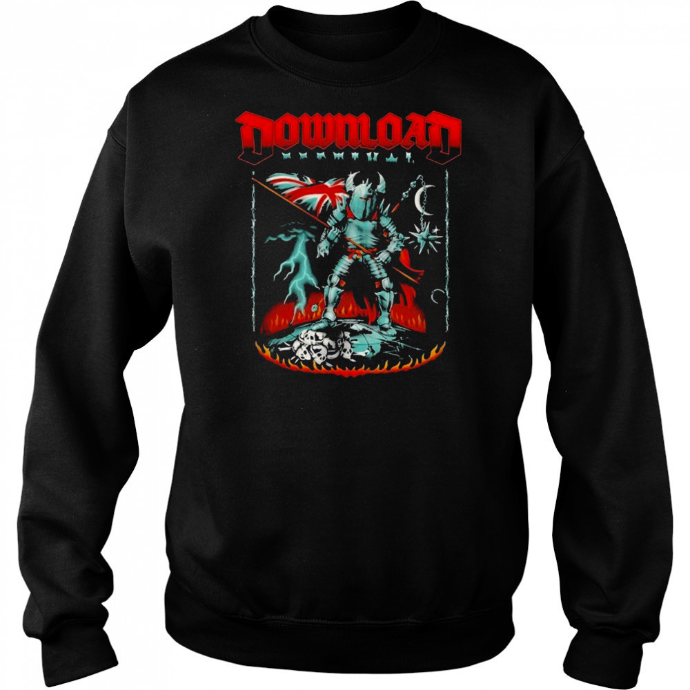 Download Festival Heavy Metal Crusader T-Shirt Hoodie