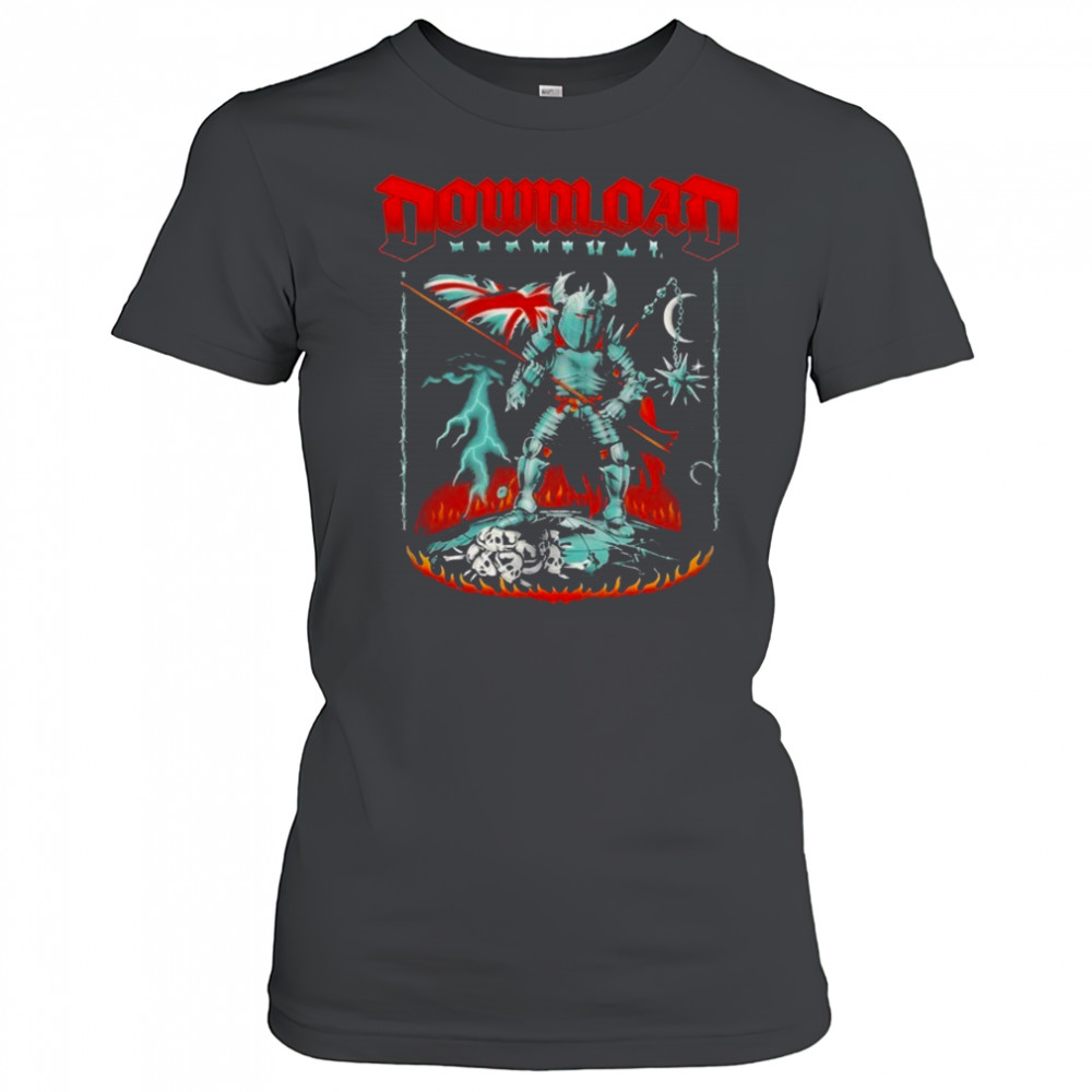 Download Festival Heavy Metal Crusader T-Shirt Women's T-shirt