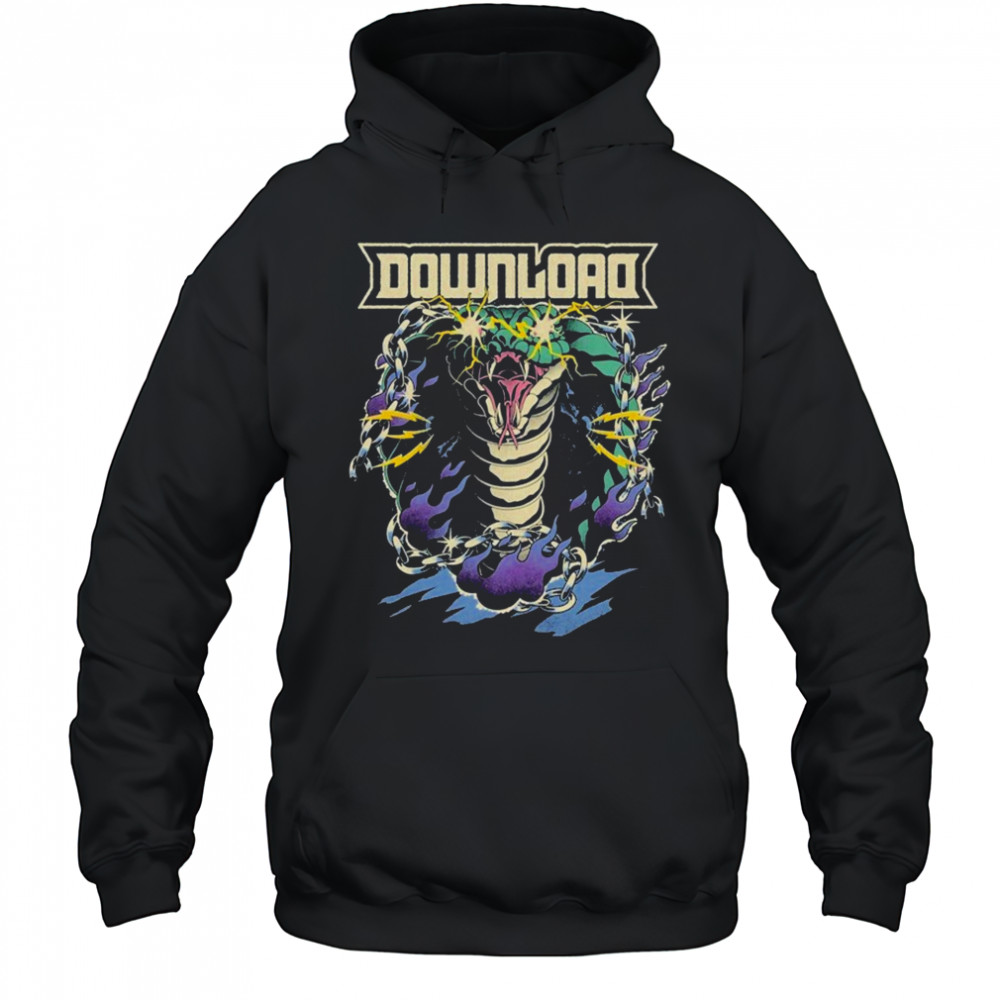 Download Festival Snake Lightning 2025 T-shirt Hoodie