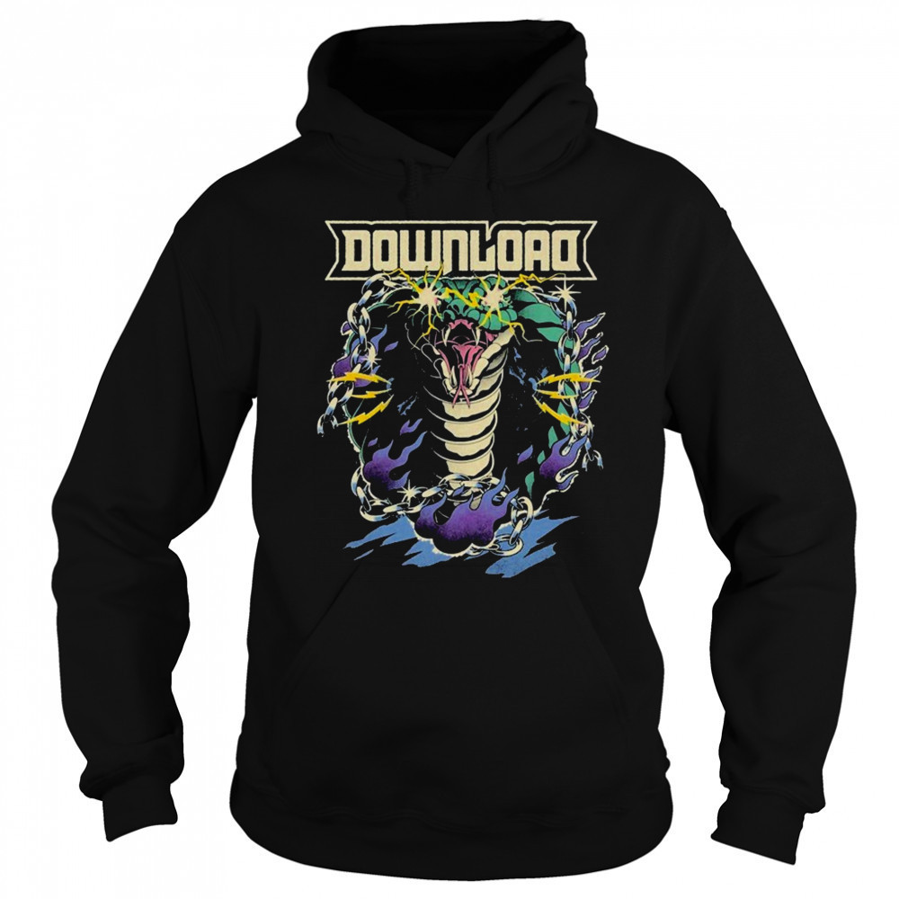 Download Festival Snake Lightning 2025 T-shirt Hoodie