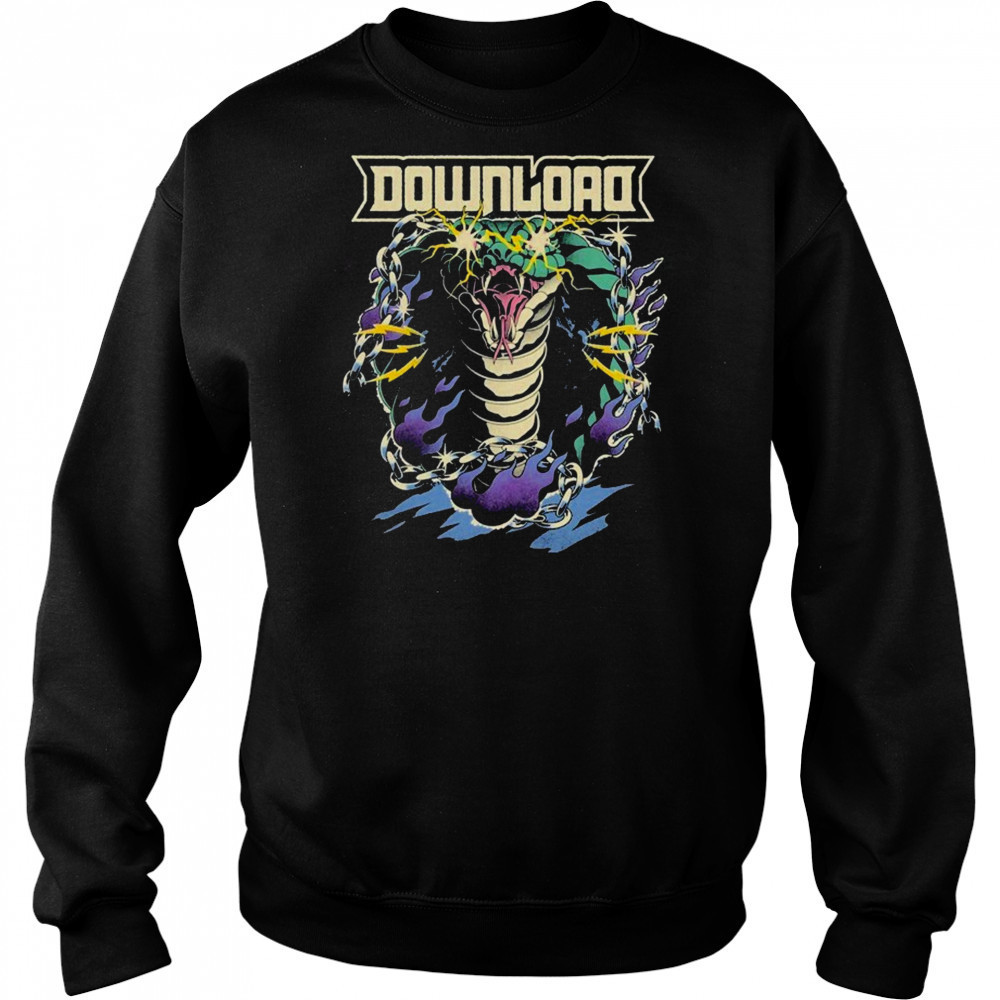 Download Festival Snake Lightning 2025 T-shirt Sweatshirt