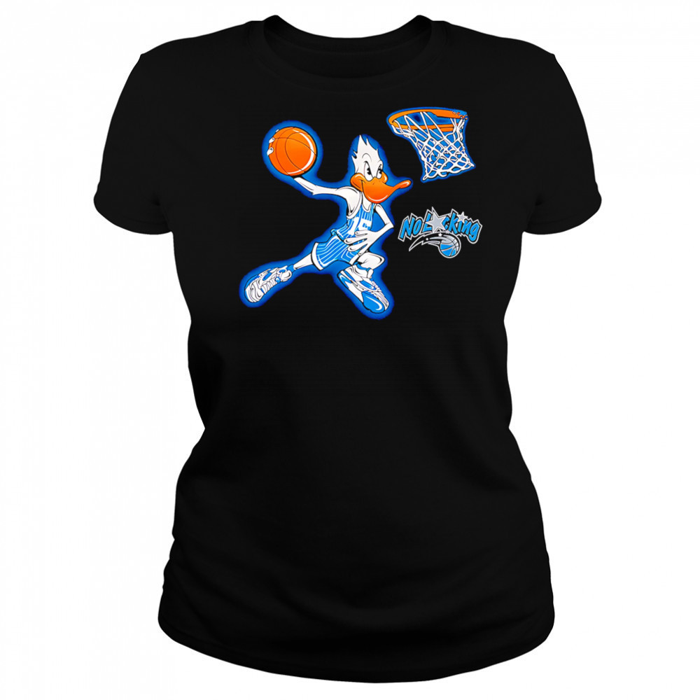 Dunking Duck basketball shirt Women's T-shirt