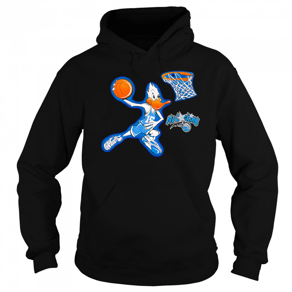 Dunking Duck basketball shirt Sweatshirt