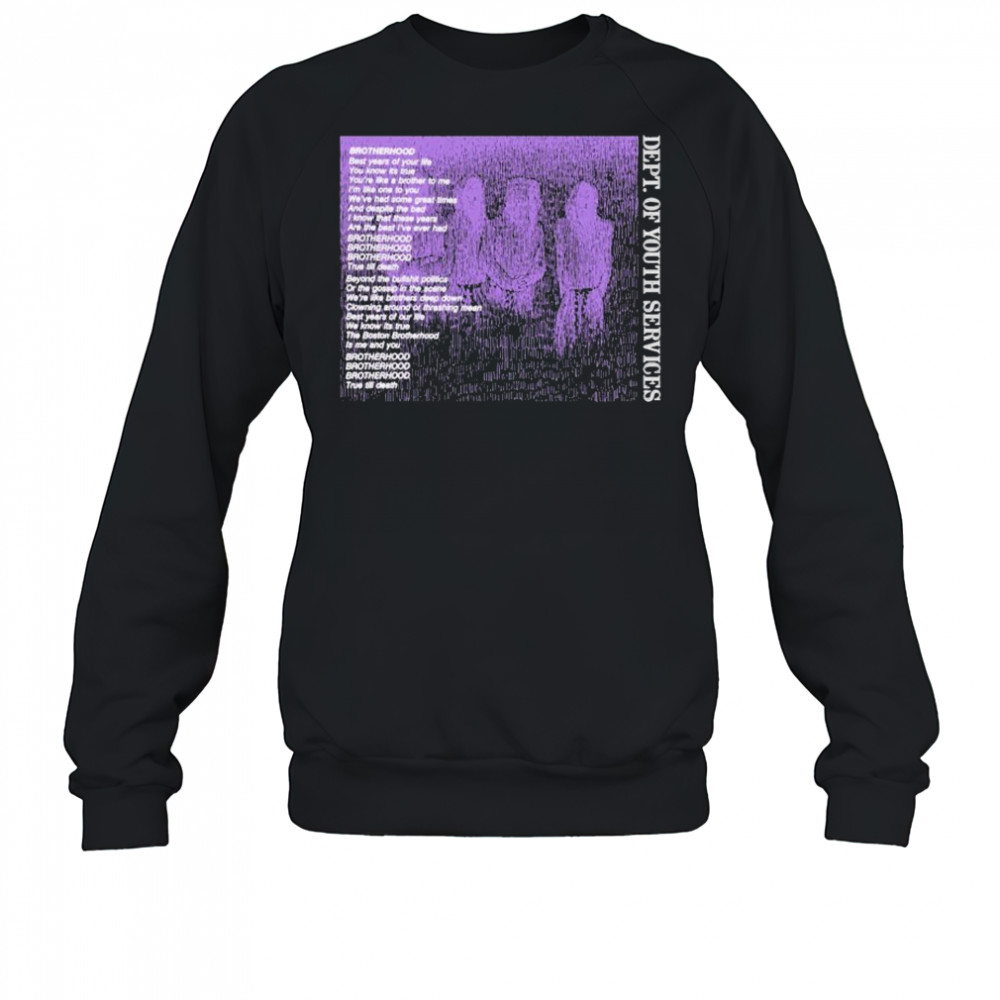 DYS Dept Of Youth Services Lyrics T-shirt Sweatshirt