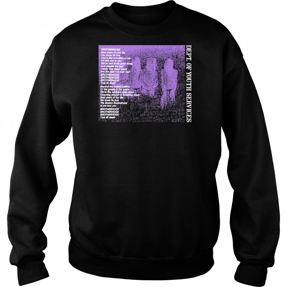 DYS Dept Of Youth Services Lyrics T-shirt Hoodie