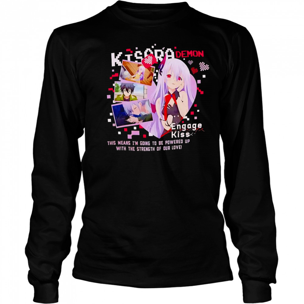 Engage kiss heart shirt Long Sleeved