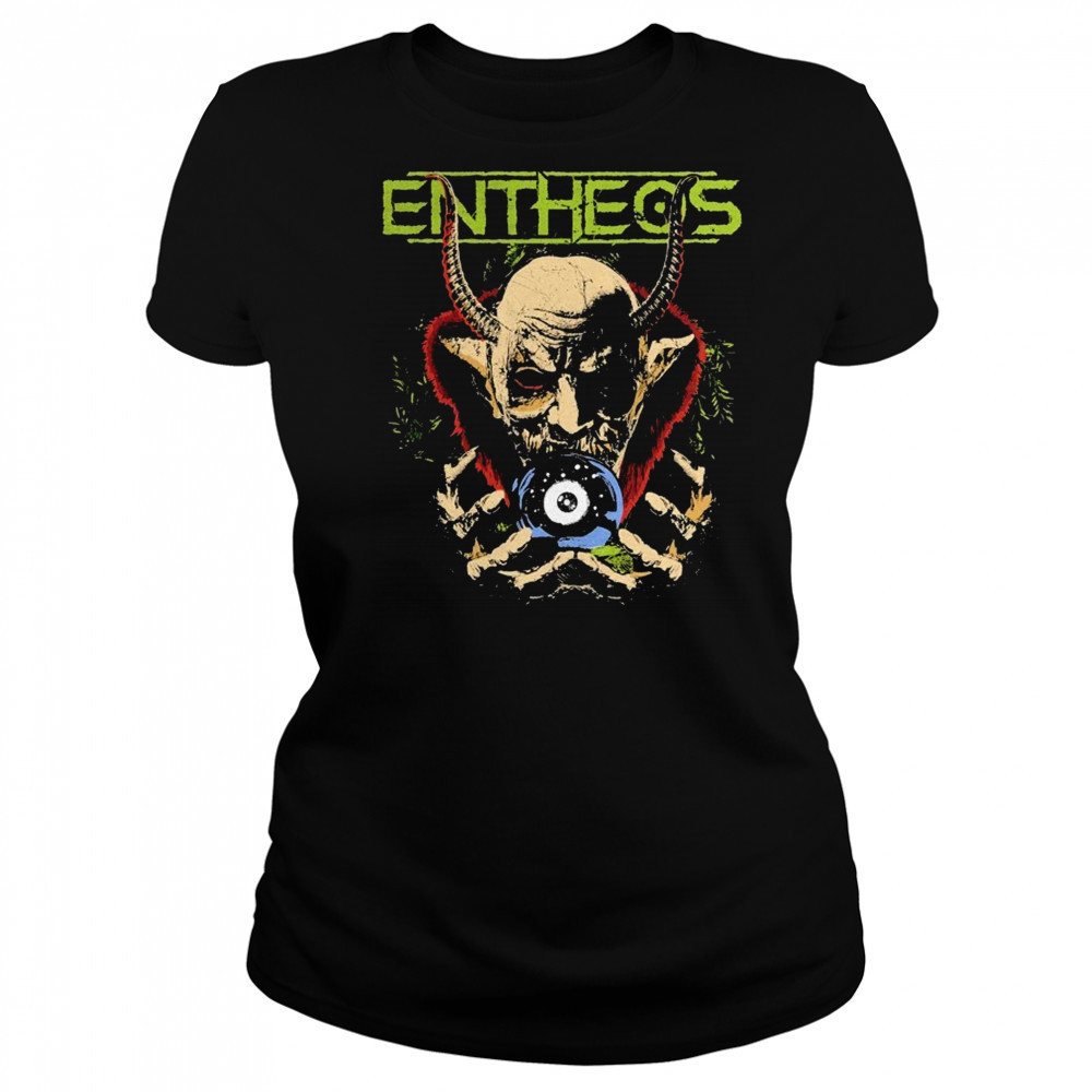 Entheos Entheos Unholy Night Skull T-shirt Women's T-shirt