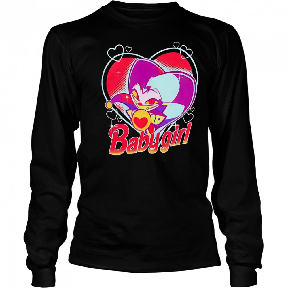 Fizzie Hazbin Hotel baby girl shirt Long Sleeved