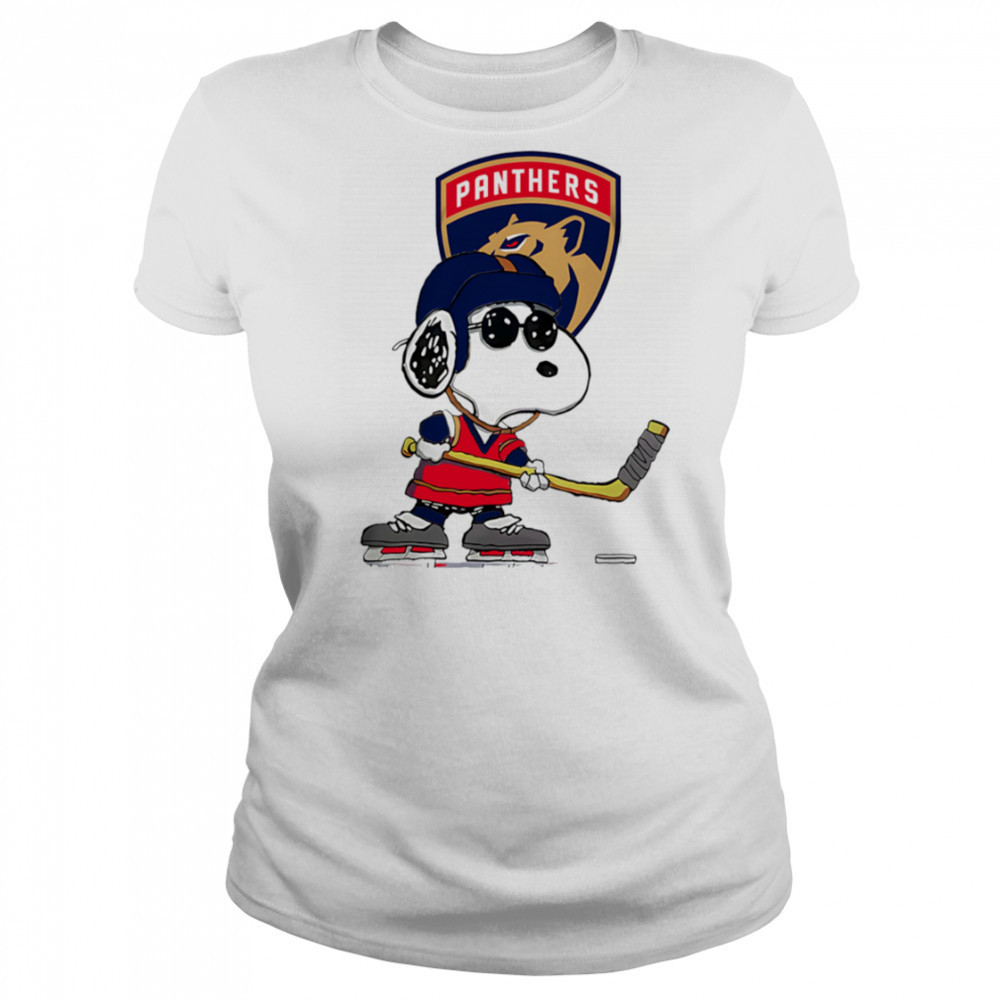 Florida Panthers Peanuts Snoopy shirt Women's T-shirt