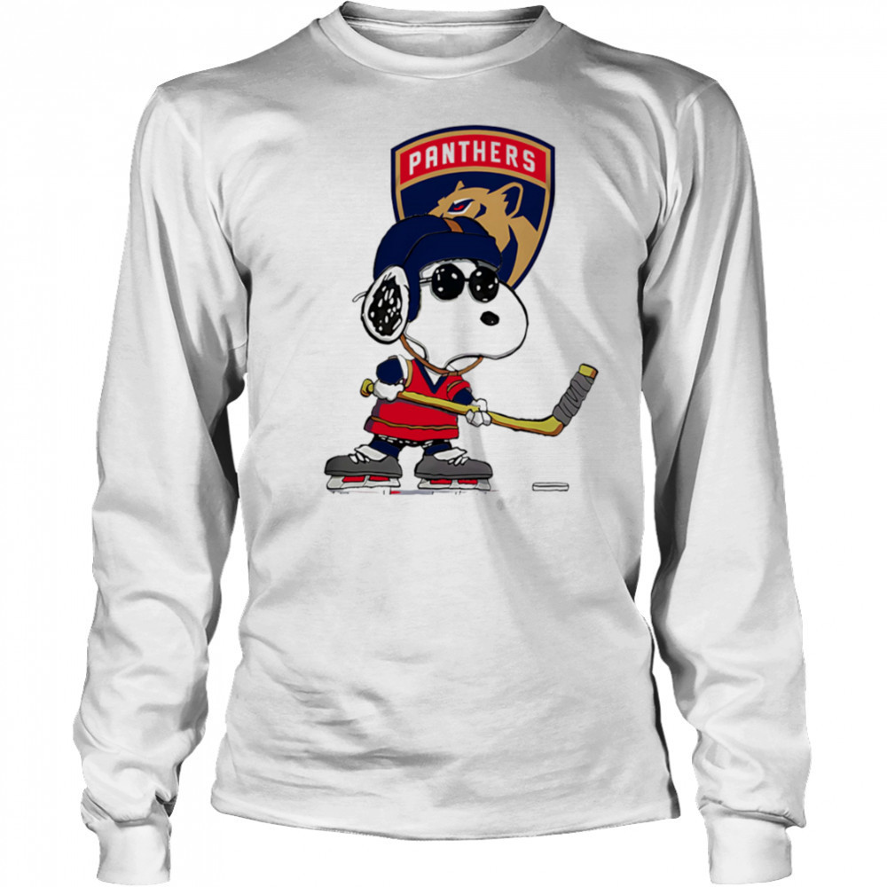Florida Panthers Peanuts Snoopy shirt Long Sleeved