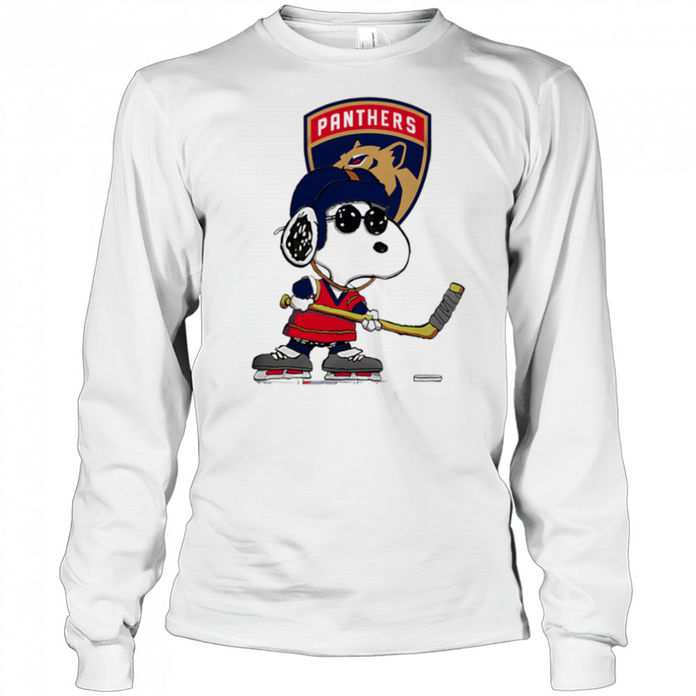 Florida Panthers Peanuts Snoopy shirt Long Sleeved