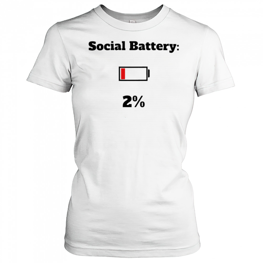 Gen Z Social Battery 2% shirt Women's T-shirt