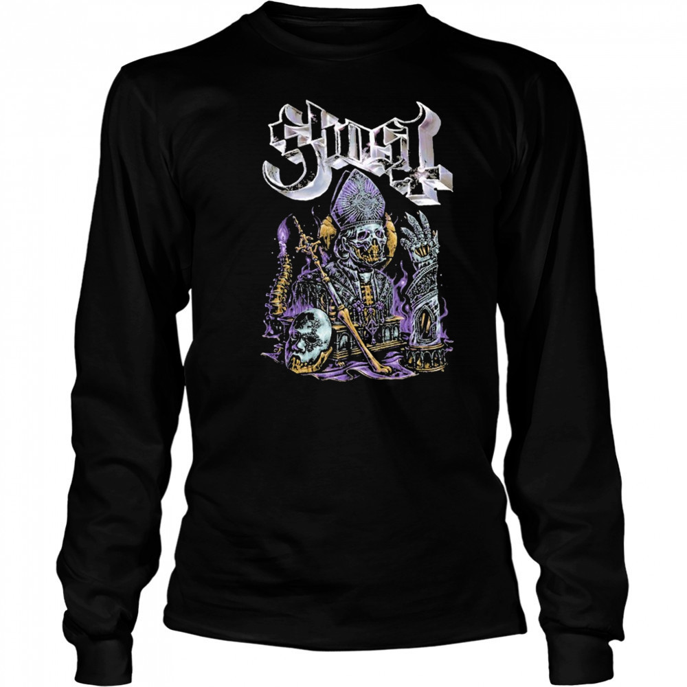 Ghost In Perpetua Mask T-shirt Long Sleeved