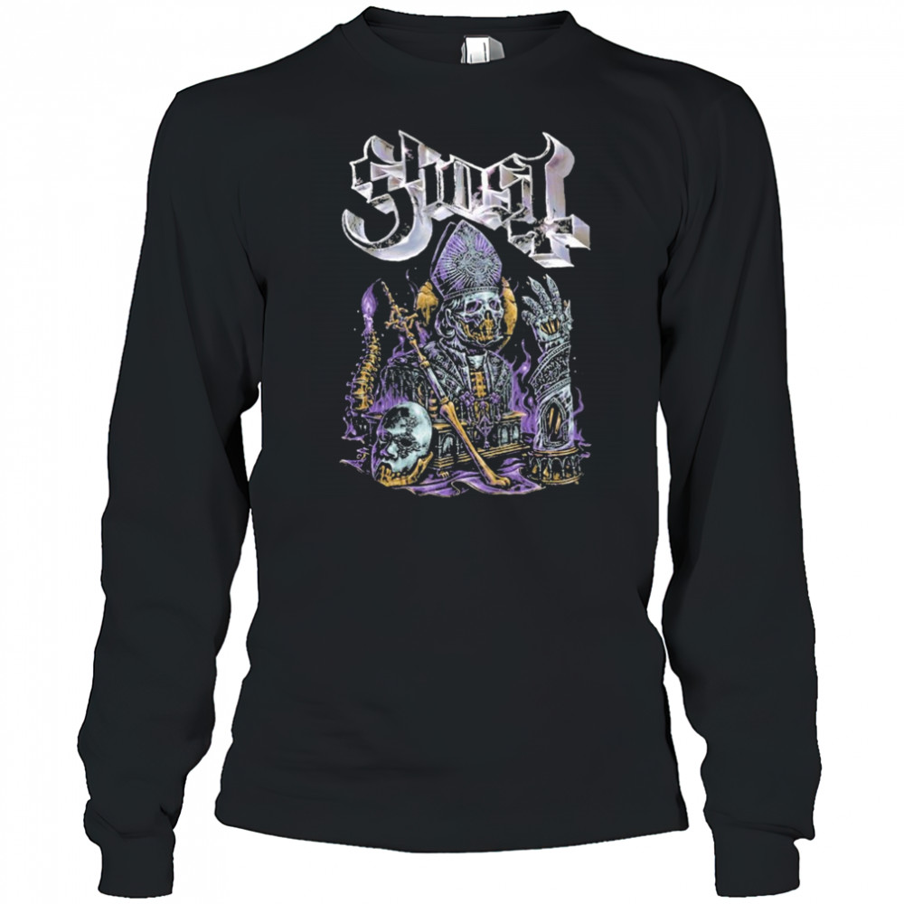 Ghost In Perpetua Mask T-shirt Long Sleeved