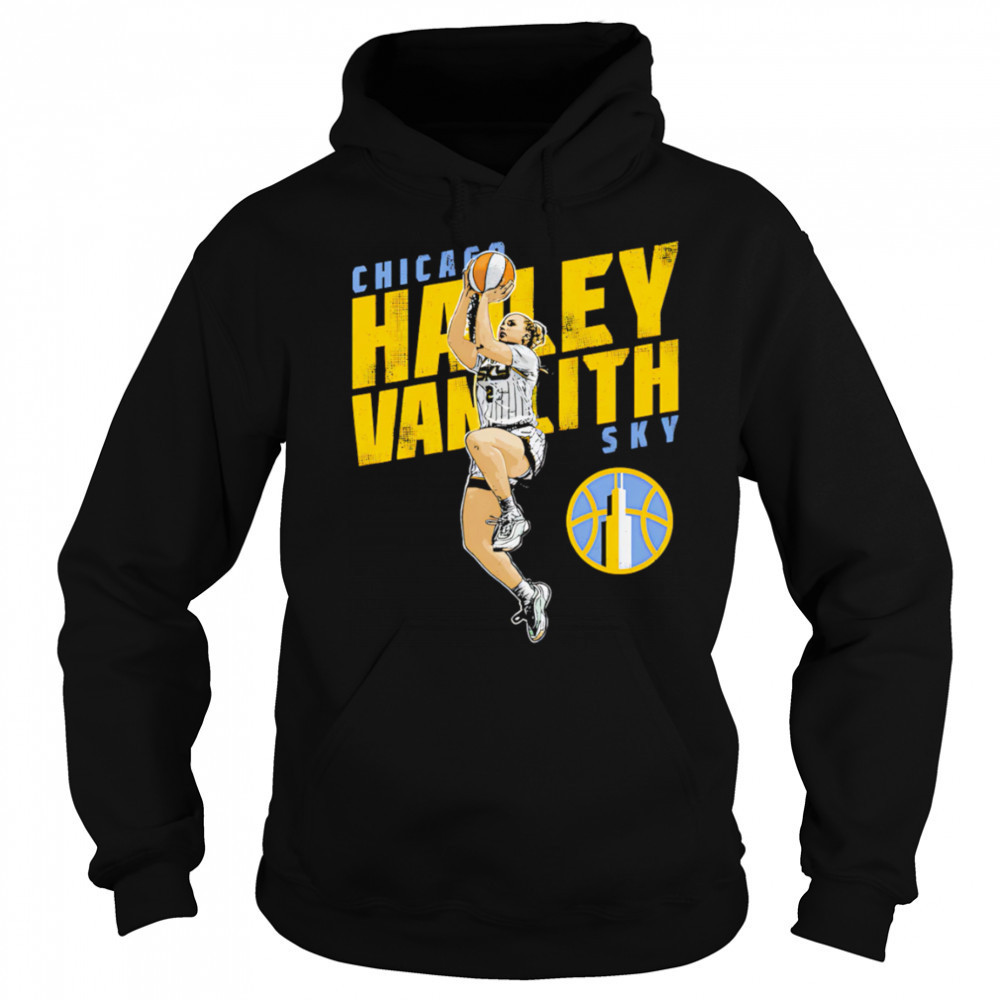 Hailey Van Lith Chicago Sky Slant shirt Sweatshirt