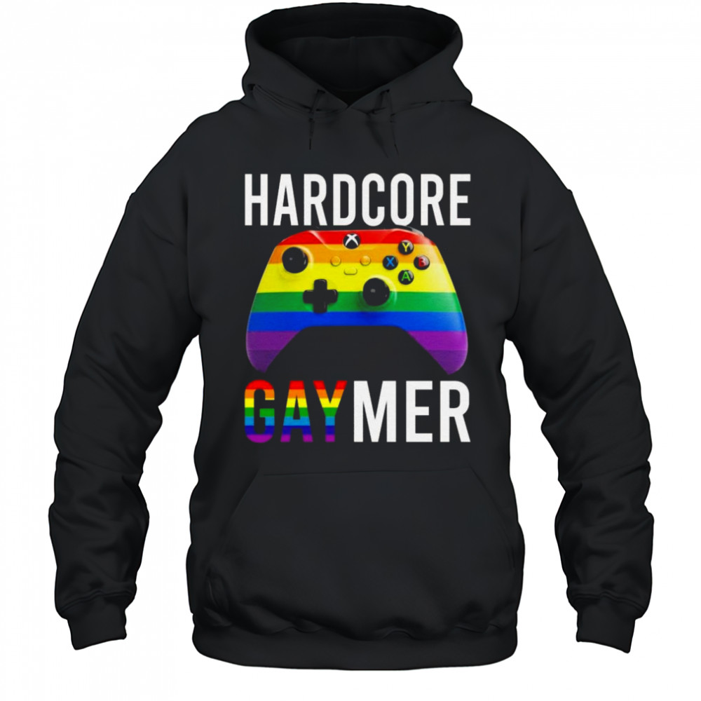 Hardcore Gaymer Shirt Hoodie