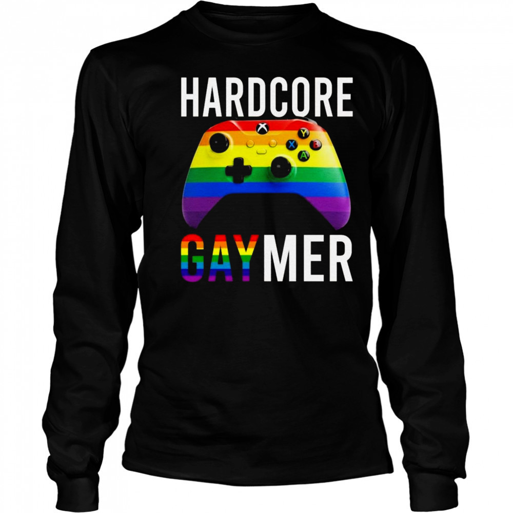 Hardcore Gaymer Shirt Long Sleeved