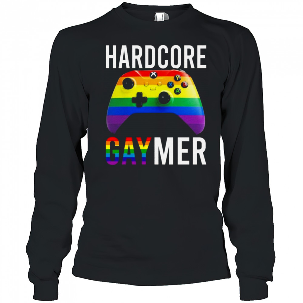 Hardcore Gaymer Shirt Long Sleeved