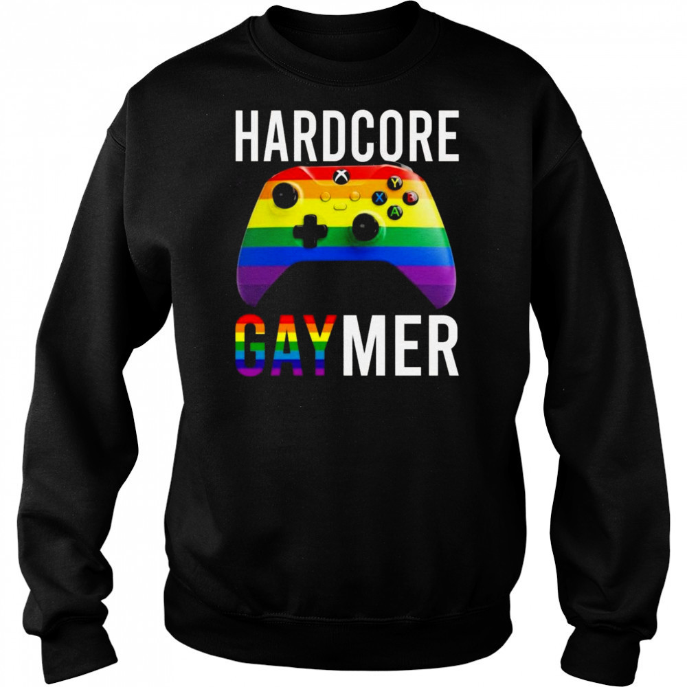 Hardcore Gaymer Shirt Hoodie
