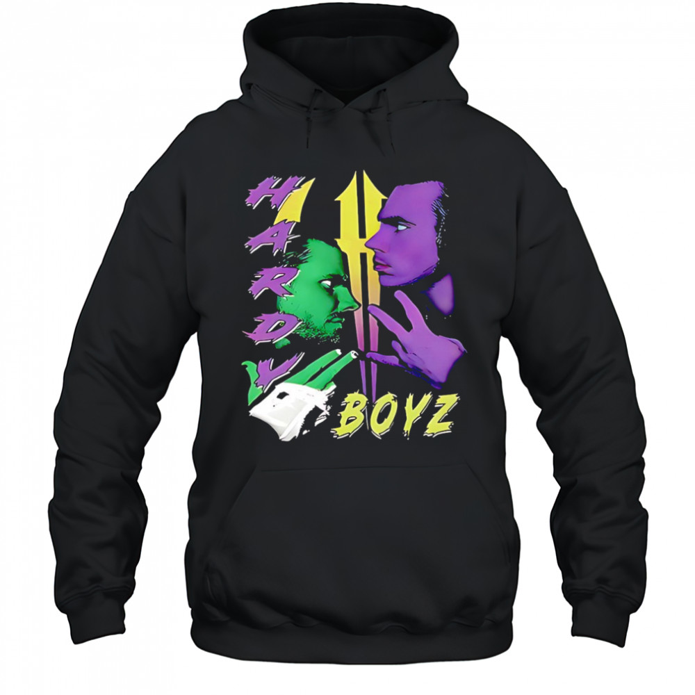 Hardy Boyz big head cartoon graphic shirt Hoodie