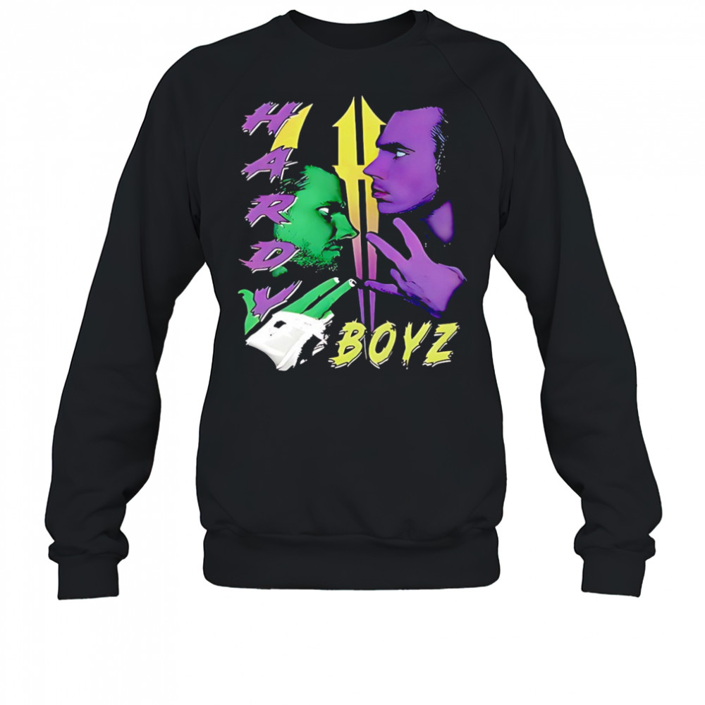 Hardy Boyz big head cartoon graphic shirt Sweatshirt