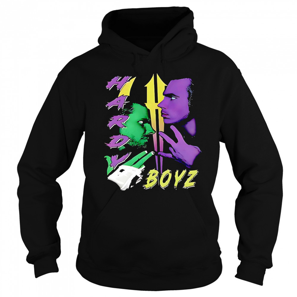 Hardy Boyz big head cartoon graphic shirt Sweatshirt