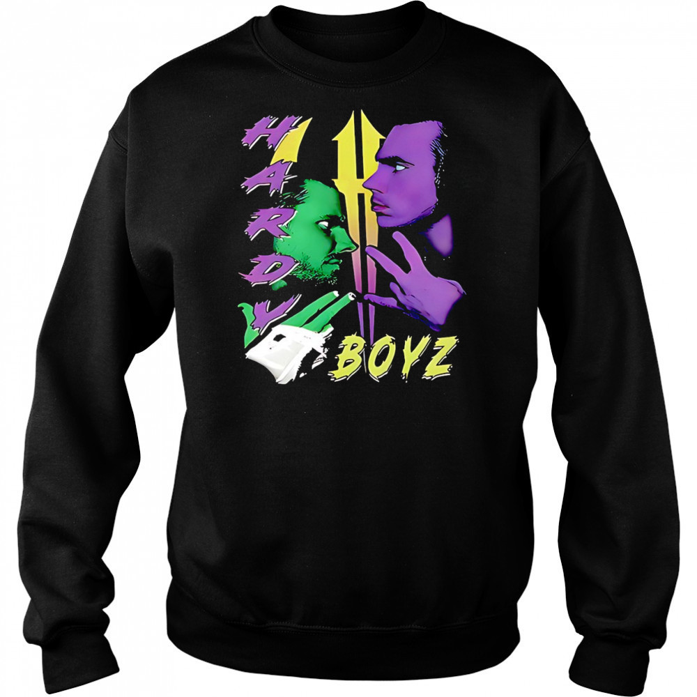 Hardy Boyz big head cartoon graphic shirt Hoodie