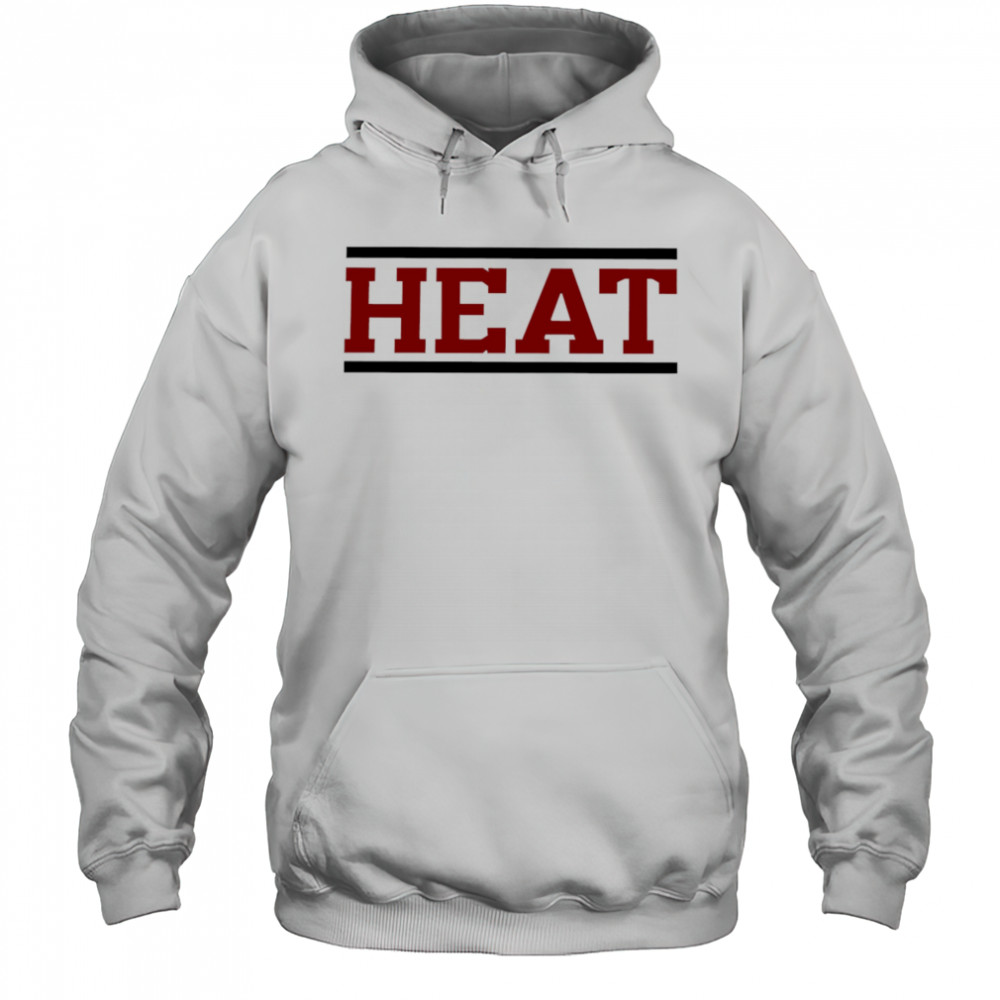 Heat horizontal lines shirt Hoodie