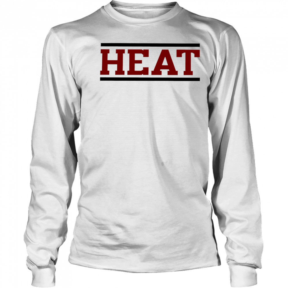 Heat horizontal lines shirt Long Sleeved