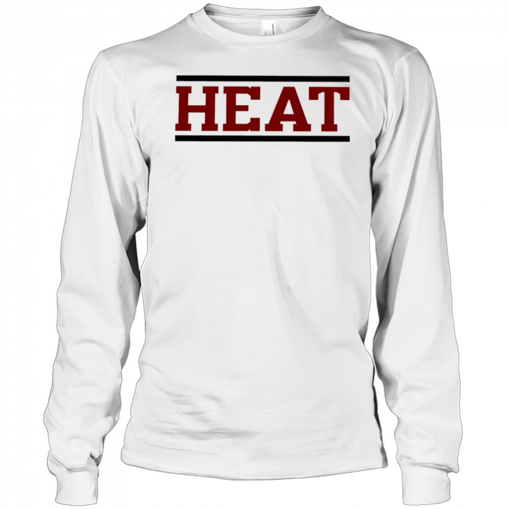 Heat horizontal lines shirt Long Sleeved