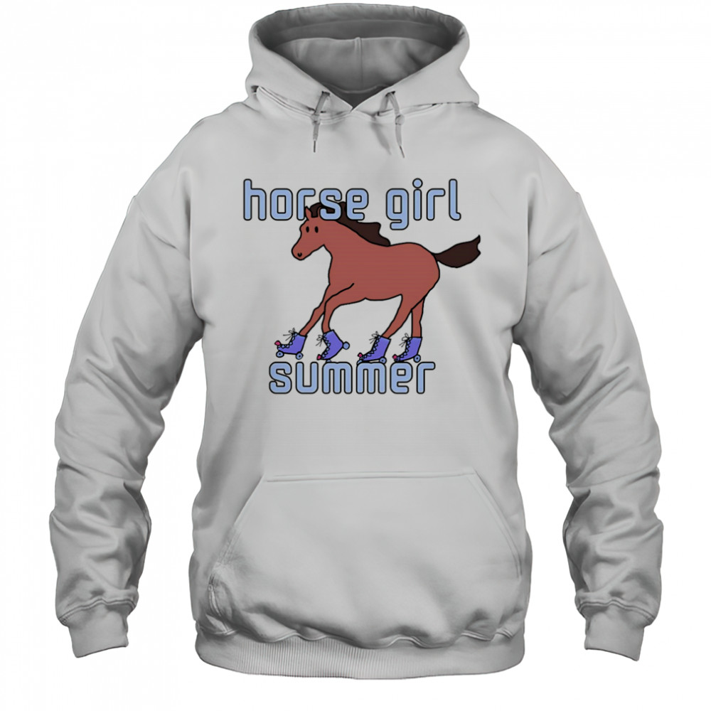 Horse girl summer shirt Hoodie