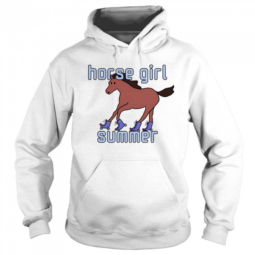 Horse girl summer shirt Sweatshirt