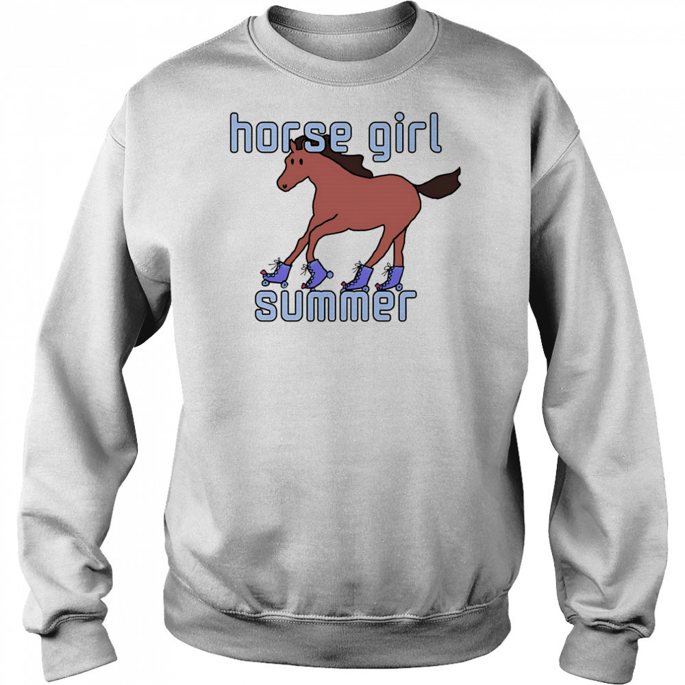 Horse girl summer shirt Hoodie