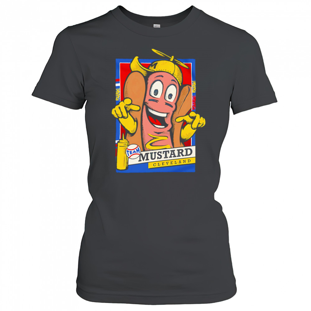 Hot Dog Mustard Cleveland Team shirt Women's T-shirt