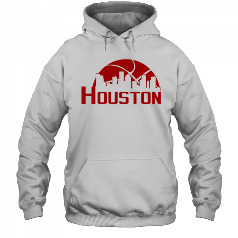 Houston Rockets Cityscape Skyline style 2025 shirt Hoodie