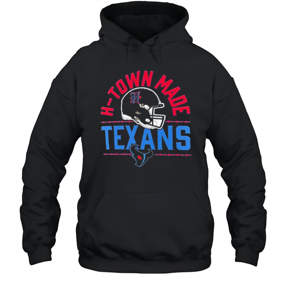 Houston Texans H-Town Helmet T-Shirt Hoodie