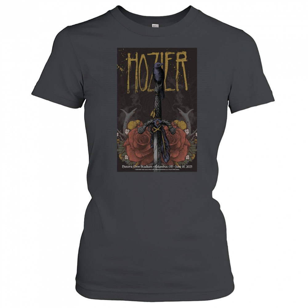 Hozier Jun 18 2025 Historic Crew Stadium Columbus OH Poster T-Shirt Women's T-shirt