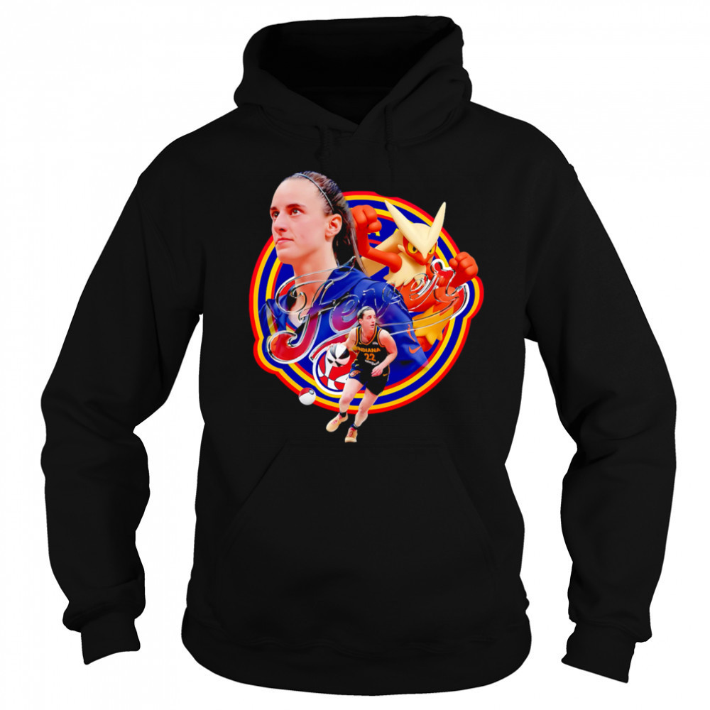 Indiana Fever Caitlin Clark Blaziken Pokemon shirt Sweatshirt