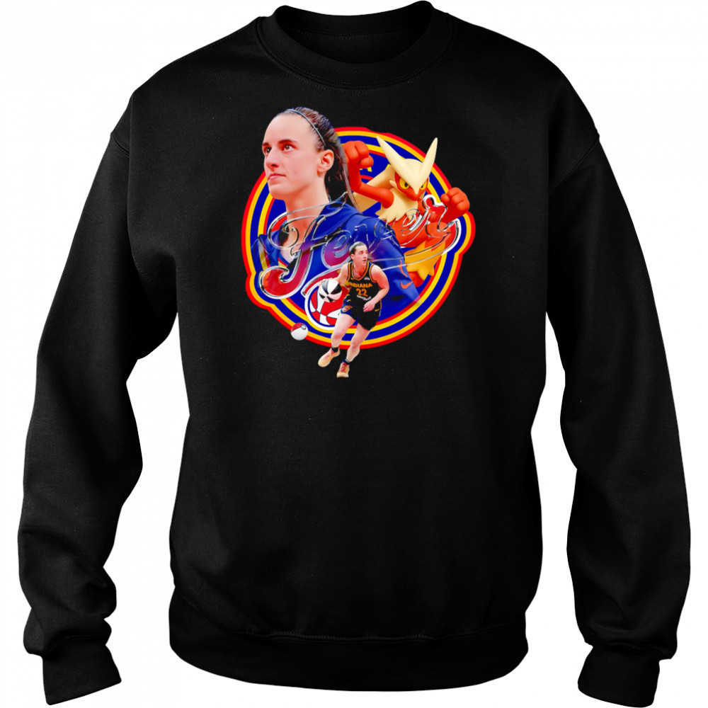 Indiana Fever Caitlin Clark Blaziken Pokemon shirt Hoodie